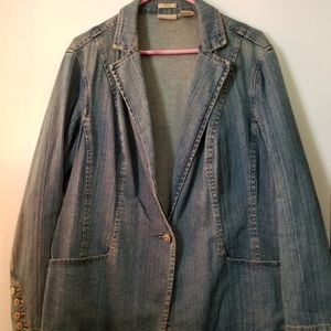 Jean blazer